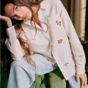 Sezane Tomboy Shirt, NWT